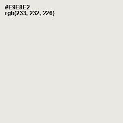 #E9E8E2 - Green White Color Image