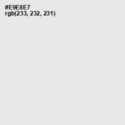 #E9E8E7 - Green White Color Image