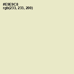 #E9E9C8 - Aths Special Color Image