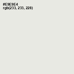 #E9E9E4 - Green White Color Image