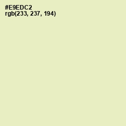 #E9EDC2 - Aths Special Color Image