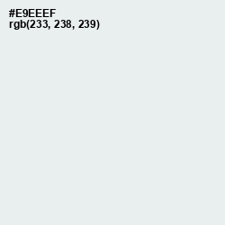 #E9EEEF - Gallery Color Image