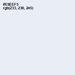 #E9EEF5 - Athens Gray Color Image