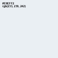 #E9EFF2 - Athens Gray Color Image