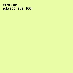 #E9FCA6 - Tidal Color Image