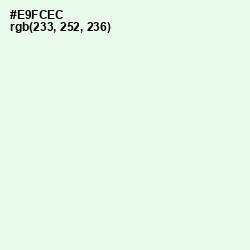 #E9FCEC - Ottoman Color Image