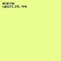 #E9FF90 - Jonquil Color Image