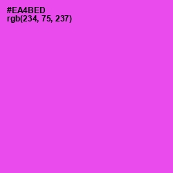 #EA4BED - Pink Flamingo Color Image