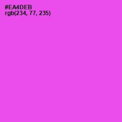 #EA4DEB - Pink Flamingo Color Image