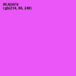 #EA56F8 - Pink Flamingo Color Image