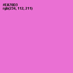 #EA70D3 - Orchid Color Image