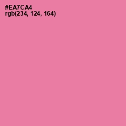 #EA7CA4 - Persian Pink Color Image