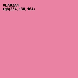 #EA82A4 - Carissma Color Image
