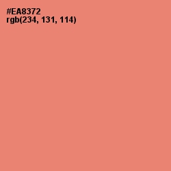 #EA8372 - Apricot Color Image