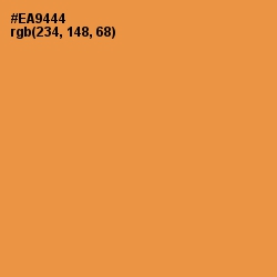 #EA9444 - Tan Hide Color Image