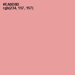 #EA9D9D - Sea Pink Color Image
