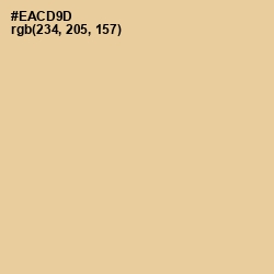 #EACD9D - Calico Color Image