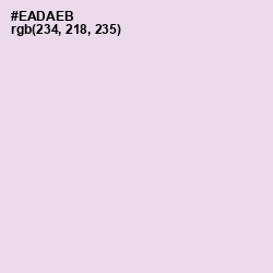 #EADAEB - Snuff Color Image