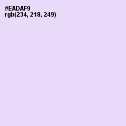 #EADAF9 - Snuff Color Image