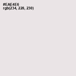 #EAE4E6 - Ebb Color Image