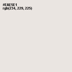 #EAE5E1 - Ebb Color Image