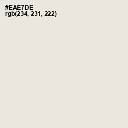 #EAE7DE - White Rock Color Image