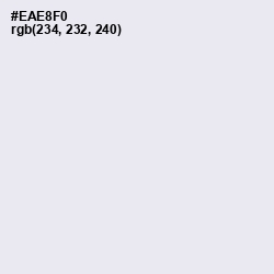 #EAE8F0 - Gallery Color Image