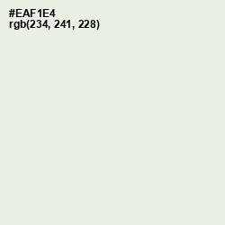 #EAF1E4 - Harp Color Image