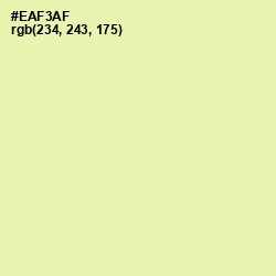 #EAF3AF - Tidal Color Image