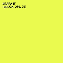 #EAFA4F - Starship Color Image