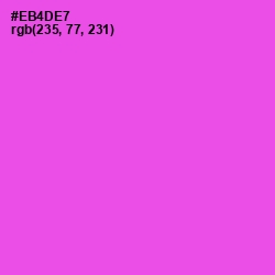 #EB4DE7 - Pink Flamingo Color Image