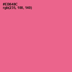 #EB648C - Froly Color Image