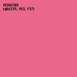#EB6789 - Froly Color Image
