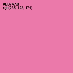 #EB7AAB - Persian Pink Color Image
