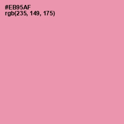 #EB95AF - Mauvelous Color Image