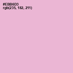 #EBB6D3 - Lavender Pink Color Image