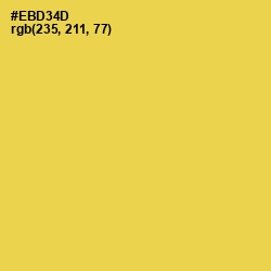 #EBD34D - Confetti Color Image