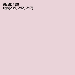 #EBD4D9 - Bizarre Color Image