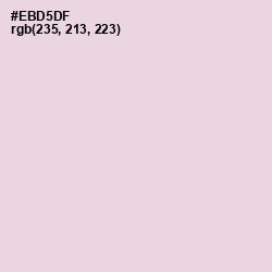 #EBD5DF - Bizarre Color Image