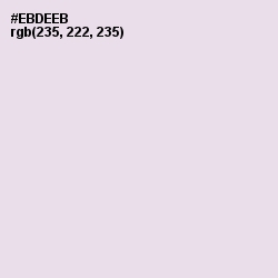 #EBDEEB - Snuff Color Image