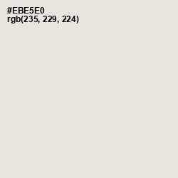 #EBE5E0 - Ebb Color Image