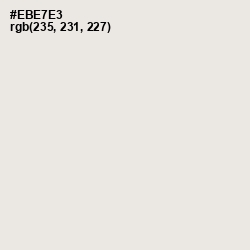 #EBE7E3 - Ebb Color Image