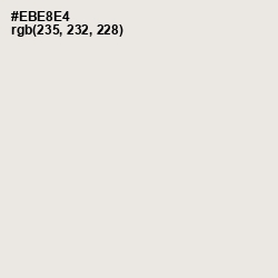 #EBE8E4 - Green White Color Image