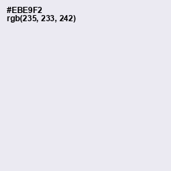 #EBE9F2 - Athens Gray Color Image