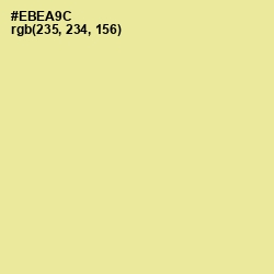 #EBEA9C - Primrose Color Image