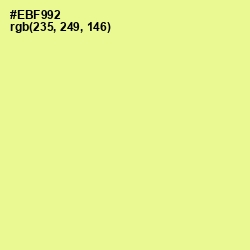 #EBF992 - Jonquil Color Image