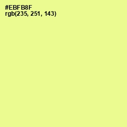 #EBFB8F - Mindaro Color Image