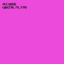 #EC4ADB - Orchid Color Image