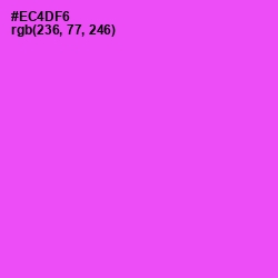 #EC4DF6 - Pink Flamingo Color Image