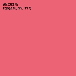#EC6375 - Brink Pink Color Image